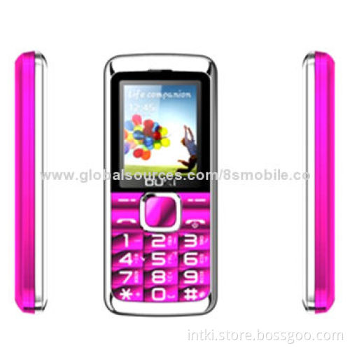 Feature Phones, Support Dual SIM Cards, MP3/MP4/AVI/3GP, 4GB Maximum TF Card